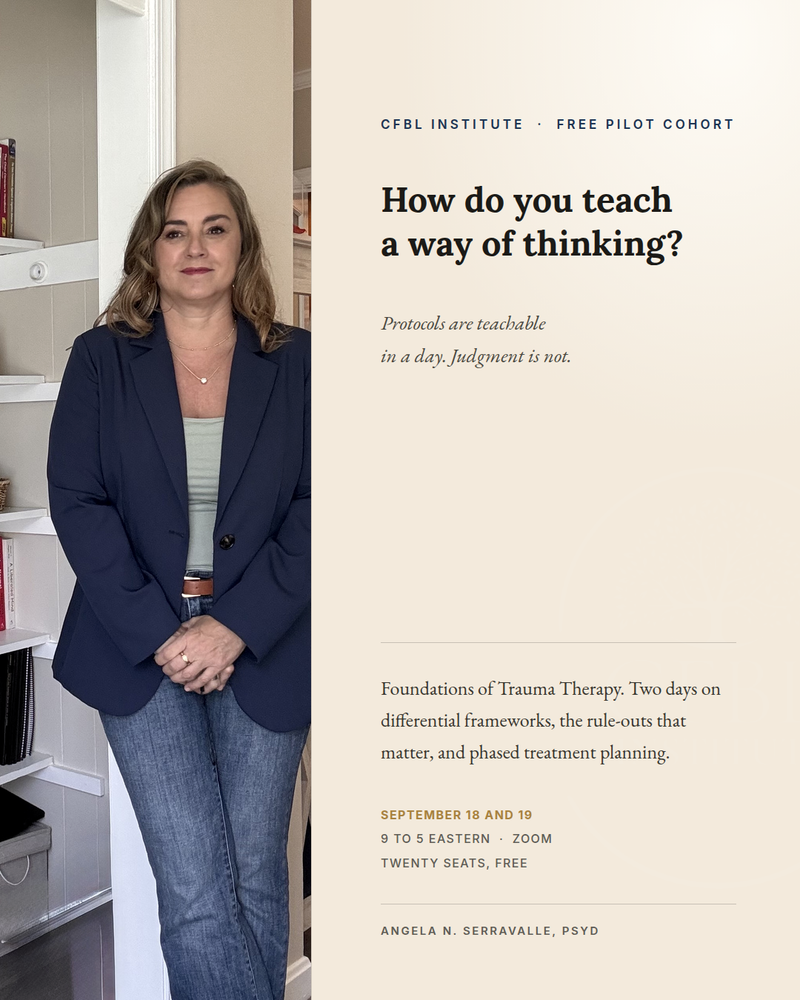 Foundations of Trauma Therapy