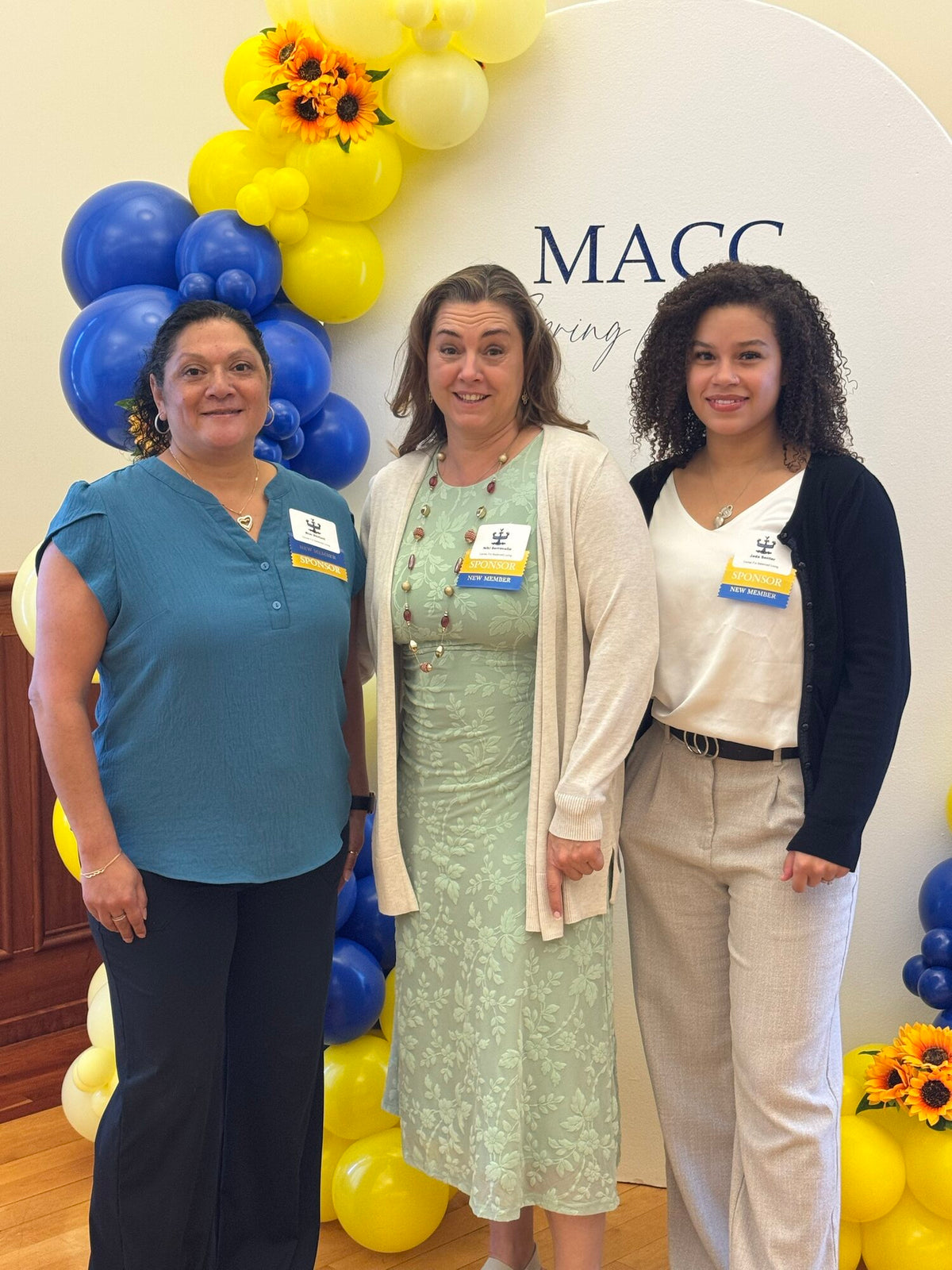 Kim, Niki and Jada at the Middletown Area Chamber of Commerce Spring Business Luncheon